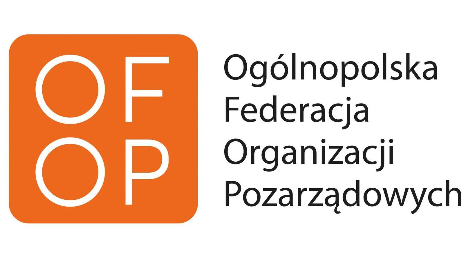 Logotyp zawierający nazwę organizacji