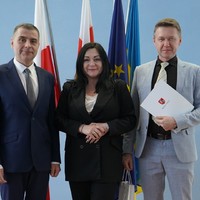 Prezydent Miasta Puławy, Przewodnicząca Rady Miasta z Tomaszem Wadasem, ZUK Puławy.