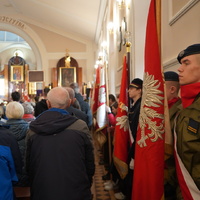 Uroczystości patriotyczne - msza w kościele