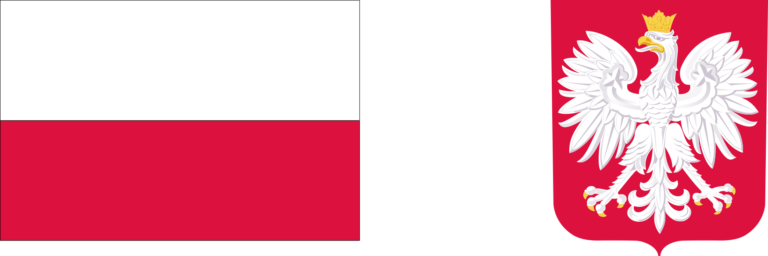 Godło polskie oraz flaga polski